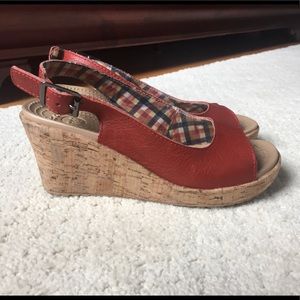 Crocs wedge sandals